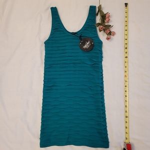 NWT - Mossimo Party - Blue green dress